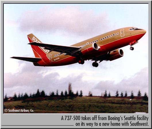 Southwest 737-500